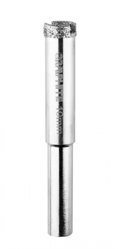 GRAPHITE Gyémánt fúró- és vezető készlet 6db, 5-12 mm fúrószár, (55H541)