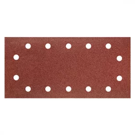   GRAPHITE Csiszolópapír 5db, tépőzáras, 115x230mm, K80, lyukas (55H722)