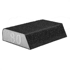   GRAPHITE Csiszolószivacs 45fok élű, 98x25x68mm, K80 (55H925)