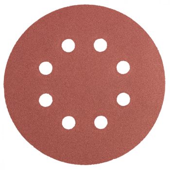   GRAPHITE Csiszolópapír, tépőzáras 125mm, K240, 5db., 8 lyukkal (55H944)