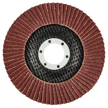   GRAPHITE Csiszolókorong lamellás 115x22.2mm, K100 fém-fa (55H984)