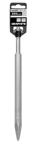 GRAPHITE Hegyesvéső, SDS PLUS, 14X250mm (55T108)