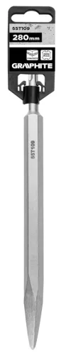GRAPHITE Hegyesvéső, SDS PLUS, 17X280mm (55T109)