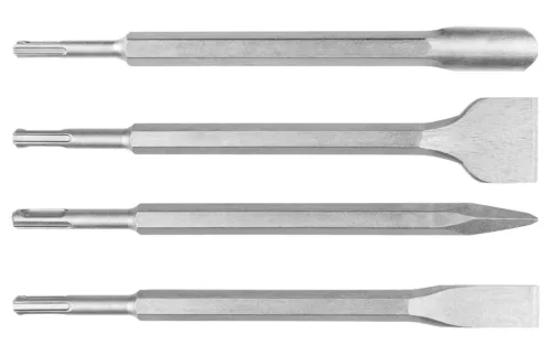 GRAPHITE Vésőkészlet, SDS PLUS, 4db-os (55T115)