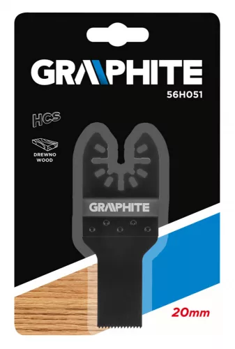 GRAPHITE HCS vágólap fához, 20mm (56H051)