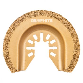   GRAPHITE Félkör keményfém vágólap kerámiához, 64mm (56H064)