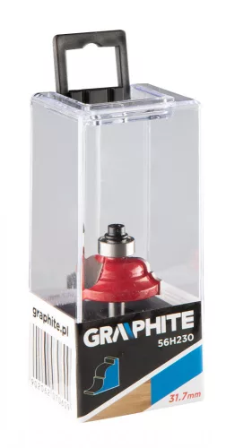 GRAPHITE Felsőmaró kés, profilmaró 31.7 x 12.7 mm, 6mm (56H230)
