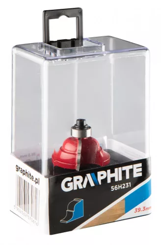 GRAPHITE Felsőmaró kés profilmaró 39.3 x 15.9 mm, 8mm (56H231)