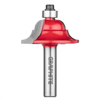   GRAPHITE Felsőmaró kés, profilmaró 34.9 x 15 mm, 8mm (56H233)