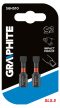 GRAPHITE Torziós ütvecsavarozó bit SL5.5x25mm, 2db. (56H510)