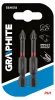GRAPHITE Torziós ütvecsavarozó bit PH1x50mm, 2db. (56H518)