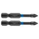GRAPHITE Torziós ütvecsavarozó bit PZ1x50mm, 2db. (56H521)