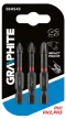 GRAPHITE Torziós ütvecsavarozó bit PH1/2/3x50mm, 3db. (56H543)