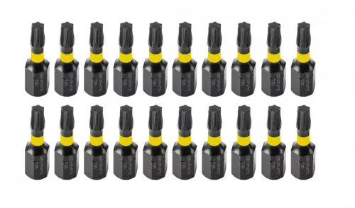GRAPHITE Torziós ütvecsavarozó bit TX20 x 25mm, 20db (56H545)