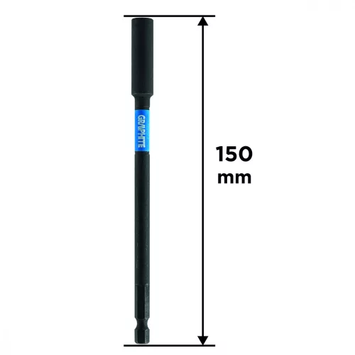 GRAPHITE Behajtószár ütvecsavarozó bitekhez 150mm (56H558)