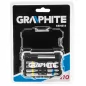   GRAPHITE Csavarhúzó bitkészlet, 10db., bitek 25mm - 8db, mágneses bittartós 1db., driver (dbking) - 1db. (56H614)