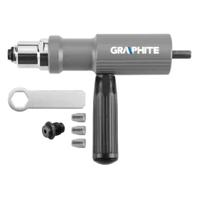 GRAPHITE Popszegecshúzó adapter, fúrógépekhez (56H634)