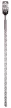 GRAPHITE Betonfúró SDS PLUS, 2 élű, dupla spirálos, 20x600mm (56T154)