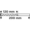 GRAPHITE Betonfúró, hengeres szárú, 10x200mm (56T210)