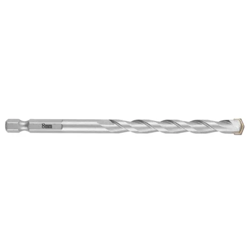 GRAPHITE Betonfúró,1/4"-os hatszög szárral, 8mm (56T404)