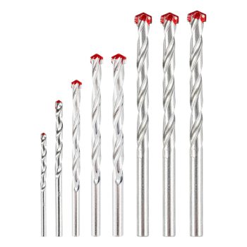   GRAPHITE Betonfúró készlet, hengeres szárral, 8db-os, 3-10mm (56T500)