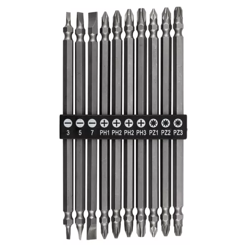 GRAPHITE Csavarhúzó bitkészlet 150mm, 10db (56T511)