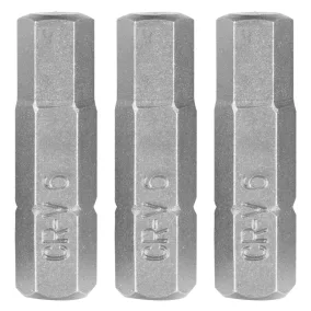 GRAPHITE Csavarhúzó bit imbusz H6, 25mm, 3db (56T529)