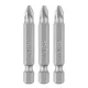GRAPHITE Csavarhúzó bit PZ2, 50mm, 3db (56T533)