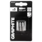 GRAPHITE Csavarhúzó bit PH3, 25mm, 3db (56T541)