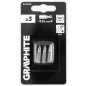 GRAPHITE Csavarhúzó bit PH1, 25mm, 3db (56T543)