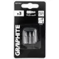 GRAPHITE Csavarhúzó bit PH0, 25mm, 3db (56T544)