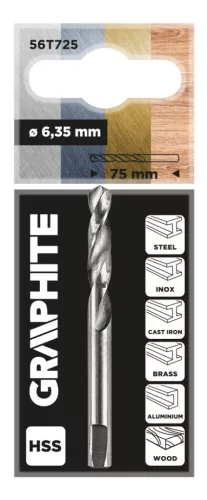 GRAPHITE Központfúró Bi-Metál körkivágókhoz (56T725)