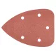 GRAPHITE Csiszolópapír, 59G335 deltacsiszolóhoz, 5 db, tépőzáras, K120 (57H826)