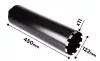 GRAPHITE Gyémánt magfúró korona, 122x450mm, 11 szegmenses, 58G540 géphez (57H864)