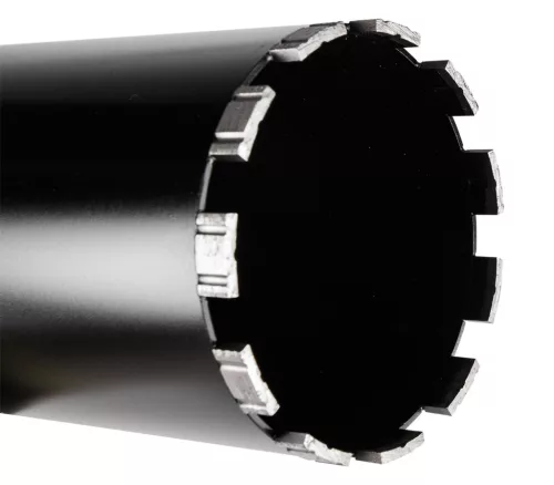 GRAPHITE Gyémánt magfúró korona, 132x450mm, 11 szegmenses, 58G540 géphez (57H867)