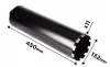 GRAPHITE Gyémánt magfúró korona, 132x450mm, 11 szegmenses, 58G540 géphez (57H867)