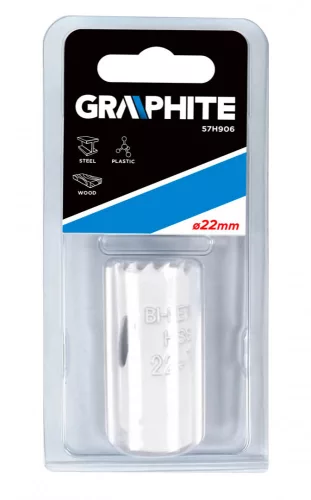GRAPHITE KÖRKIVÁGÓ BI-METAL 22MM (57H906)