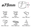 GRAPHITE KÖRKIVÁGÓ BI-METAL 73MM (57H930)