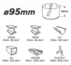 GRAPHITE KÖRKIVÁGÓ BI-METAL 95MM (57H934)