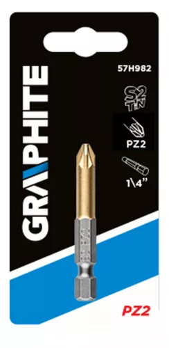 GRAPHITE Csavarhúzó bit PZ2 50MM (57H982)