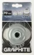 GRAPHITE Drótkorong, fazék, sodrott, 70mm, M14 (57T413)