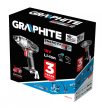 GRAPHITE Akkus ütvecsavarozó 1/4"(hatszög), Energy+, 18V, Akku nélkül! (58G012)