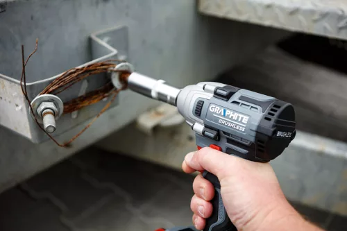 GRAPHITE Akkus szénkefementes ütvecsavarozó, Energy+ 18V, 330Nm, akku nélkül (58G028-1)