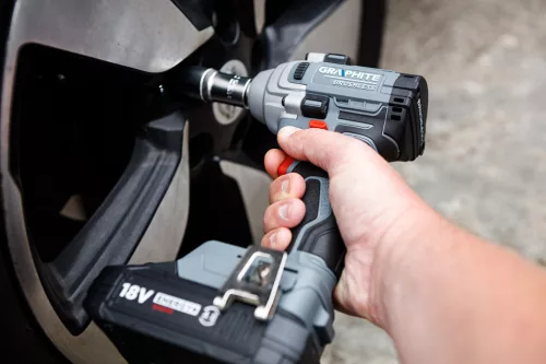 GRAPHITE Akkus szénkefementes ütvecsavarozó, Energy+ 18V, 330Nm, akku nélkül (58G028-1)