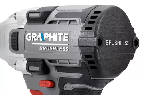 GRAPHITE Akkus szénkefementes ütvecsavarozó, Energy+ 18V, 330Nm, akku nélkül (58G028-1)