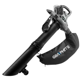   GRAPHITE Akkus lombszívó Energy+ 36V(2x18V) Li-lon, 2 in 1, zsák 35L, akku nélkül!!! (58G036)