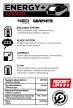 GRAPHITE Akkumulátor Energy+ rendszerhez, 18V/6Ah, BOOST UP- indításrásegítés (58G086-1)