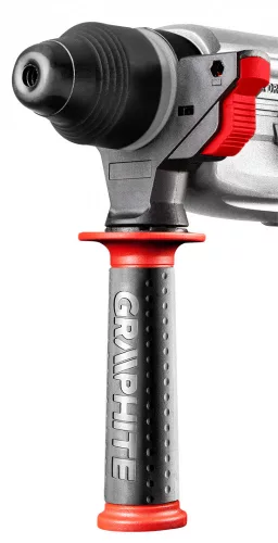 GRAPHITE Fúrókalapács vésőfunkcióval, 800W, 2,8 J, SDS PLUS, Koffer (58G538)