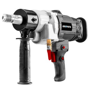   GRAPHITE Gyémánt koronafúró/magfúrógép, kézi 2200W (58G540)