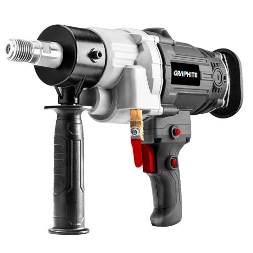GRAPHITE Gyémánt koronafúró/magfúrógép, kézi 2200W (58G540)